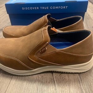 NEW! Men’s 12W Nunn Bush Conway EZ Slip-On Shoes